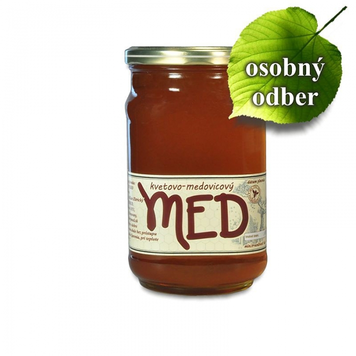 Kvetovo medovicový med Kvetovo medovicový med