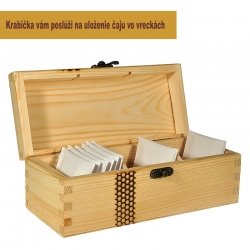 Tri druhy medu v drevenej krabičke Tri druhy medu v drevenej krabičke