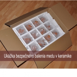 Včelí med v keramike