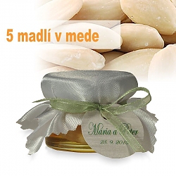 5 mandlí v mede 5 mandlí v mede
