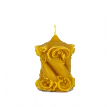 Vosková sviečka ornamentová