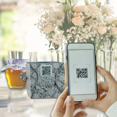 Svadobný darček s QR kódom